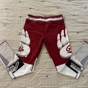 University of Montana workout leggings